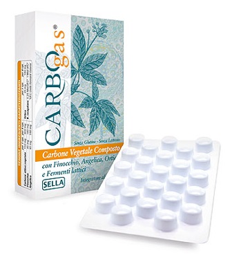 CARBOGAS 50 COMPRESSE - Pharmaleader