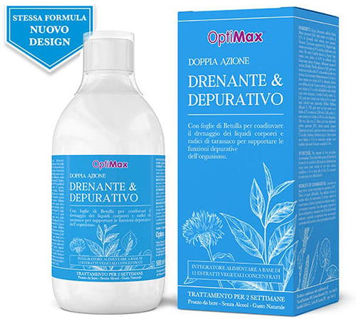 OPTIMAX DRENANTE DEPURATIVO 500 ML - Pharmaleader