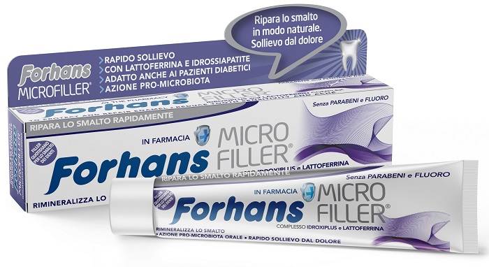 FORHANS DENTIFRICIO MICROFILLER PROTEZIONE SMALTO 75 ML - Pharmaleader