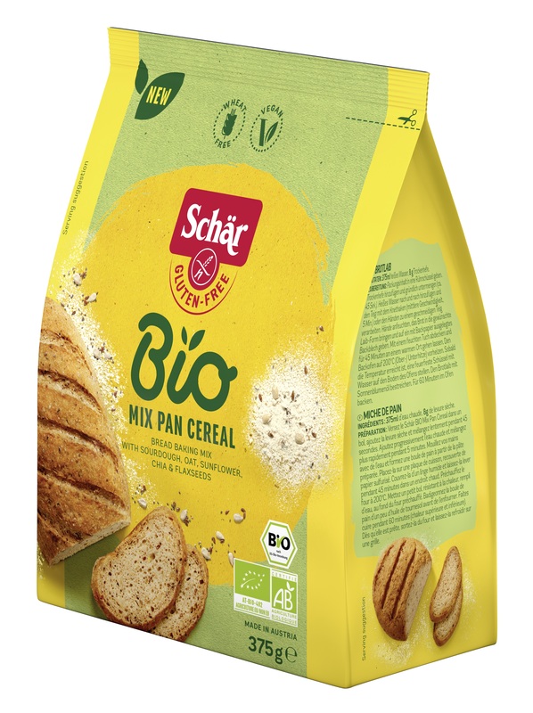 SCHAR BIO MIX PAN CEREAL 375 G - Pharmaleader