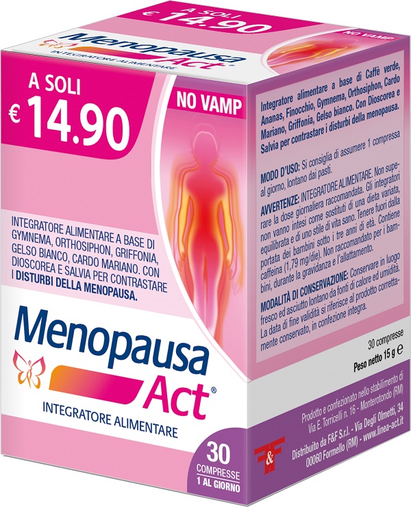 MENOPAUSA ACT 30 COMPRESSE - Pharmaleader
