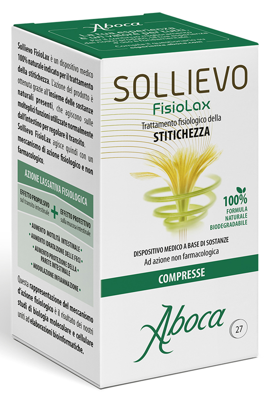 SOLLIEVO FISIOLAX 27 COMPRESSE - Pharmaleader
