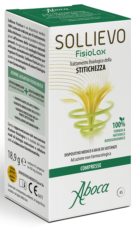 SOLLIEVO FISIOLAX 45 COMPRESSE - Pharmaleader