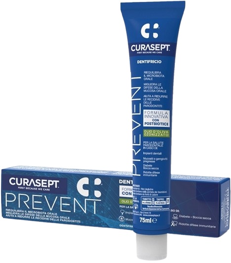 CURASEPT PREVENT DENTIFRICIO 75 ML - Pharmaleader