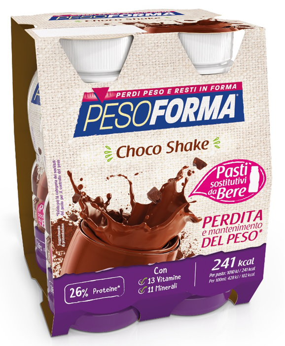 PESOFORMA CHOCO SHAKE 4X236 ML - Pharmaleader
