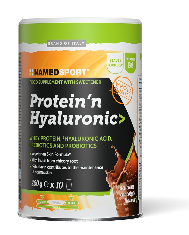 PROTEIN'N HYALURONIC DELICIOUS CHOCOLATE 260 G - Pharmaleader