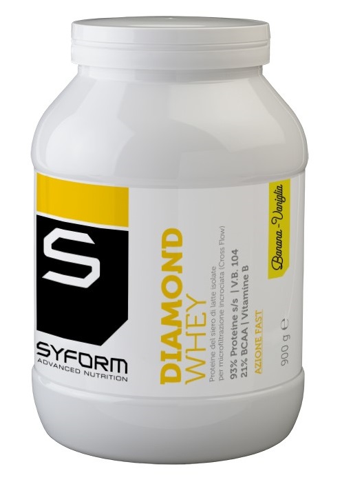 DIAMOND WHEY BANANA/VANIGLIA POLVERE 900 G - Pharmaleader