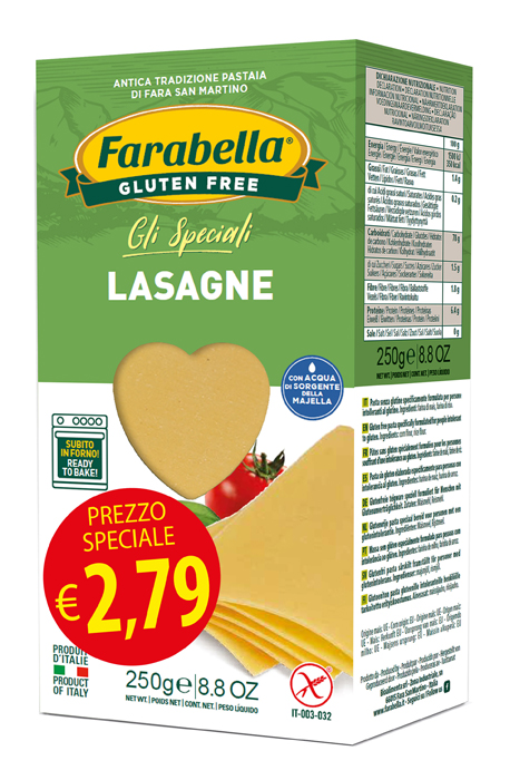 FARABELLA LASAGNA PROMO 250 G X 6 PEZZI - Pharmaleader