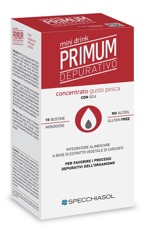 PRIMUM DEPURATIVO MINIDRINK PESCA 15 STICK DA 10 ML - Pharmaleader