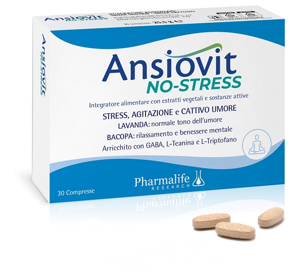 ANSIOVIT NO STRESS 30 COMPRESSE - Pharmaleader