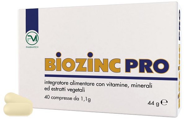 BIOZINC PRO 40 COMPRESSE - Pharmaleader