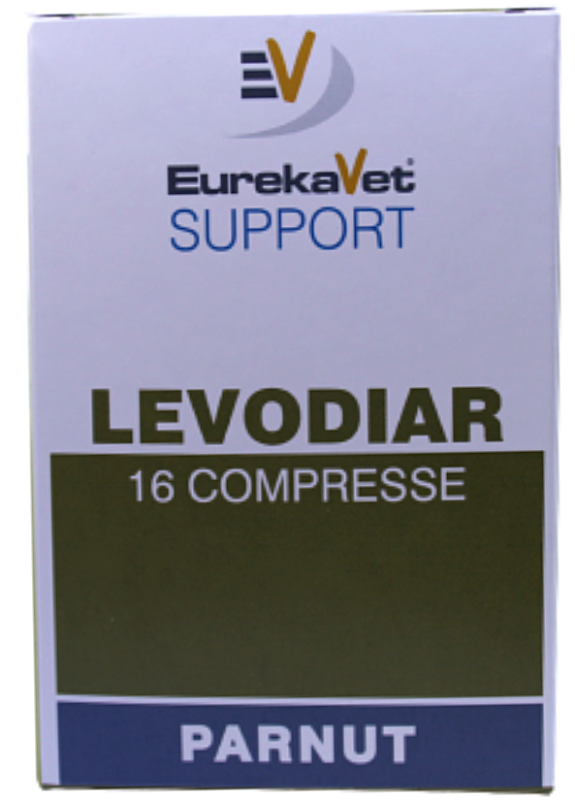EUREKAVET SUPPORT LEVODIAR 16 COMPRESSE - Pharmaleader