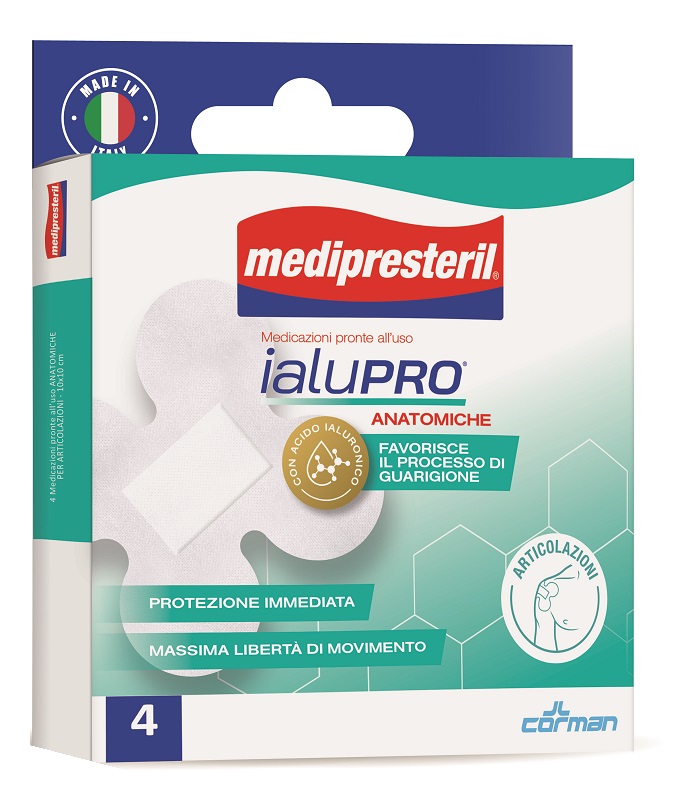 MEDIPRESTERIL IALUPRO ARTICOLAZIONI 10X10 CM 4 PEZZI - Pharmaleader