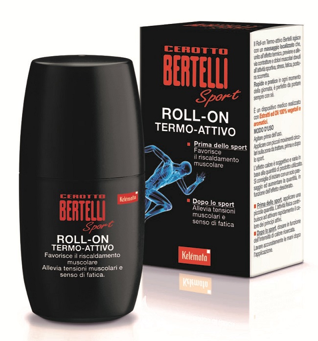 BERTELLI CEROTTO SPORT ROLL-ON TERMO-ATTIVO 50 ML - Pharmaleader