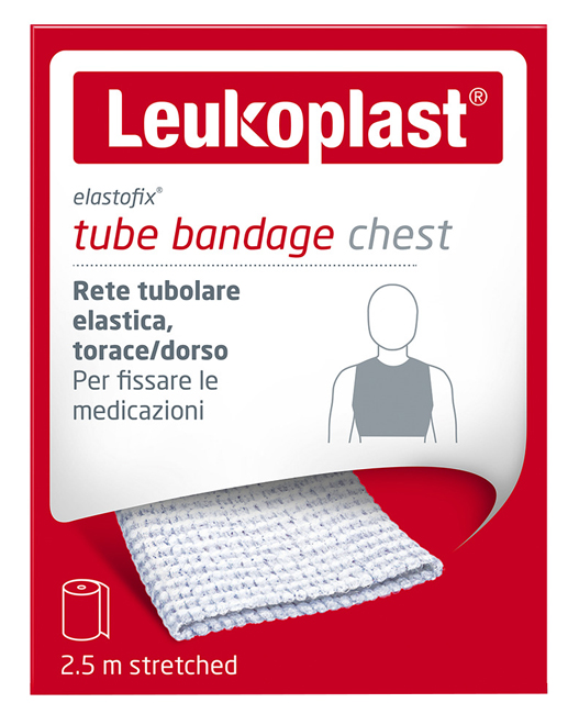 BENDA RETE ELASTOFIX LEUKOPLAST TORACE 2,50 M - Pharmaleader