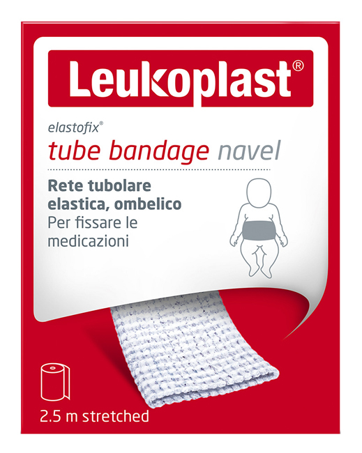 BENDA RETE ELASTOFIX LEUKOPLAST OMBELICO 2,50 M - Pharmaleader