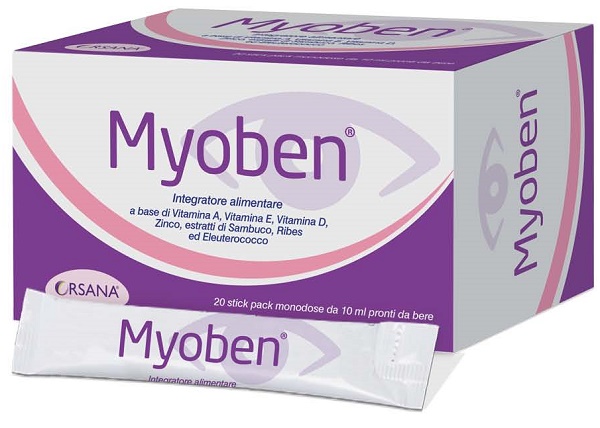 MYOBEN 20 STICK PACK MONODOSE DA 10 ML - Pharmaleader