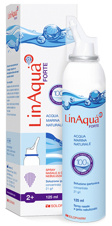SOLUZIONE SPRAY IPERTONICA NASALE LINAQUA FORTE 125 ML - Pharmaleader