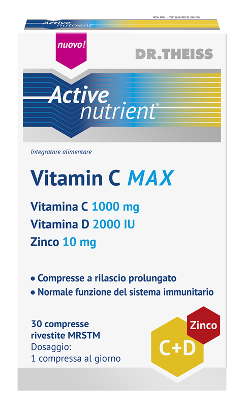 THEISS ACTIVE NUTRIENT VITAMIN C MAX 30 COMPRESSE - Pharmaleader