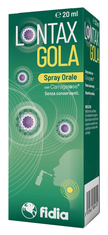 LONTAX GOLA SPRAY ORALE 20 ML - Pharmaleader
