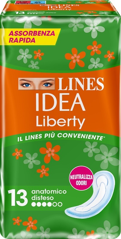 LINES IDEA LIBERTY DWCT ANATOMICI 13 PEZZI - Pharmaleader