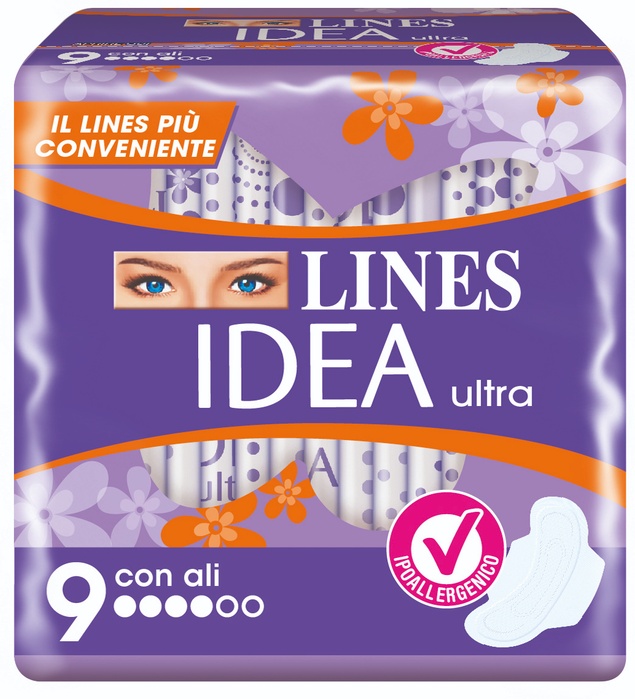 LINES IDEA ULTRA GIORNO ALI 9 PEZZI - Pharmaleader