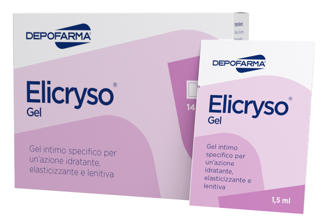 ELICRYSO GEL INTIMO IDRATANTE ELASTICIZZANTE E LENITIVO 14 BUSTINE DA 1,5 ML - Pharmaleader