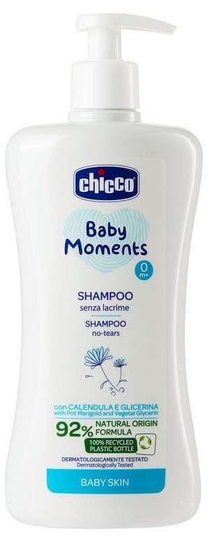 CHICCO BABY MOMENTS SHAMPOO SENZA LACRIME 500 ML - Pharmaleader