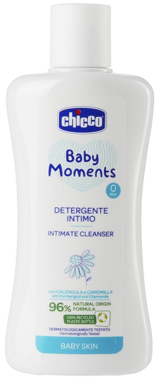 CHICCO BABY MOMENTS DETERGENTE INTIMO 200 ML - Pharmaleader