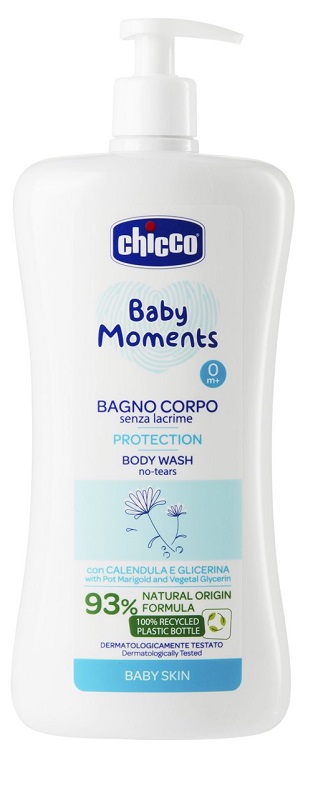 CHICCO BABY MOMENTS BAGNO CORPO SENZA LACRIME PROTECTION 750 ML - Pharmaleader