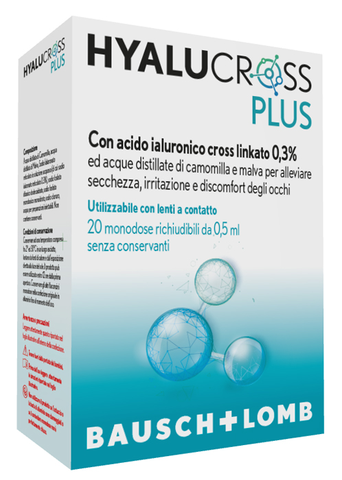HYALUCROSS PLUS 20 FLACONCINI MONODOSE DA 0,5 ML - Pharmaleader