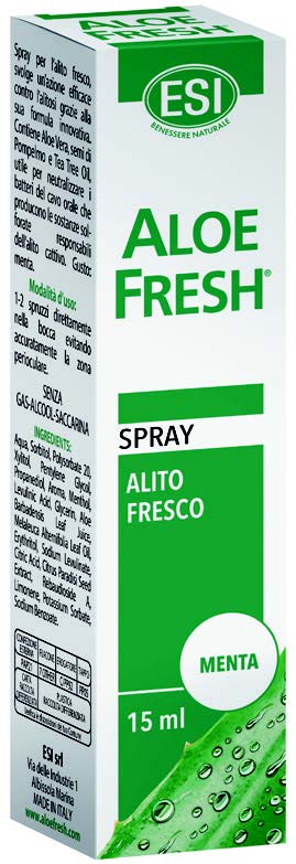 ESI ALOE FRESH SPRAY ALITO MENTA FORTE 15 ML - Pharmaleader