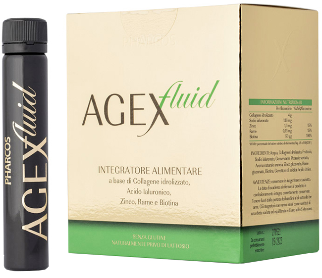AGEX FLUID PHARCOS 15 FIALE DA 25 ML - Pharmaleader