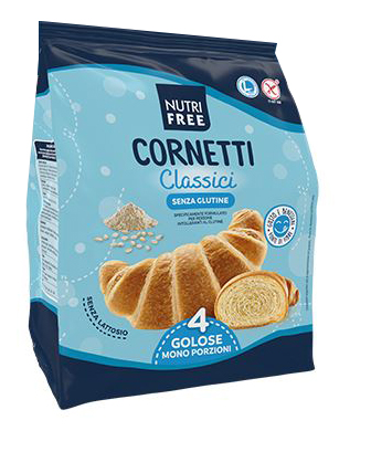 NUTRIFREE CORNETTI CLASSICI 4 PEZZI DA 50 G - Pharmaleader