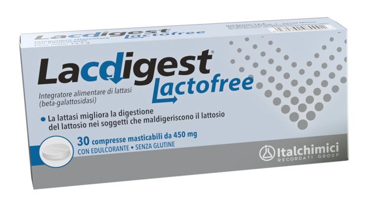 LACDIGEST LACTOFREE 30 COMPRESSE MASTICABILI - Pharmaleader
