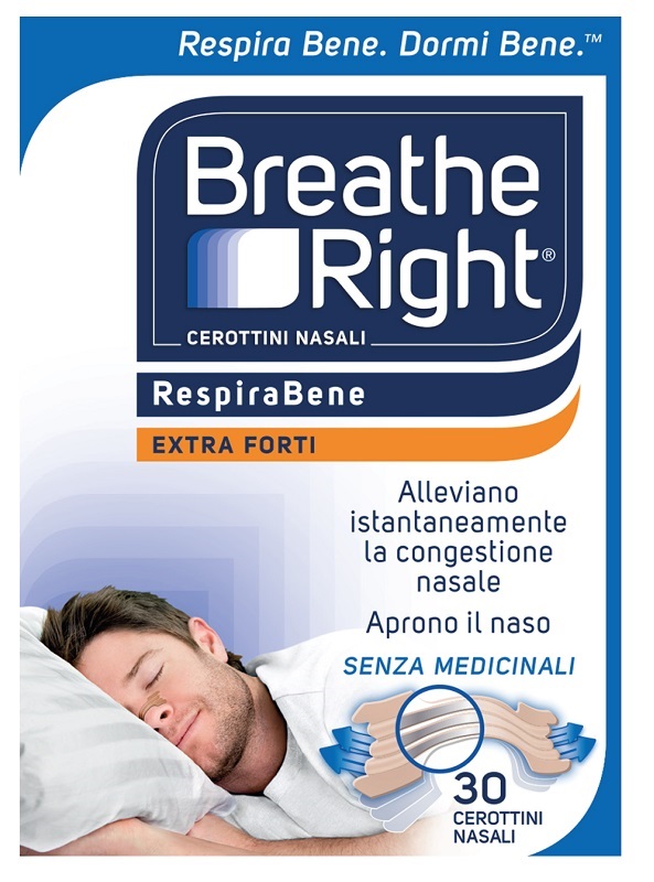 CEROTTI NASALI BREATHE RIGHT EXTRA FORTE 30 PEZZI - Pharmaleader