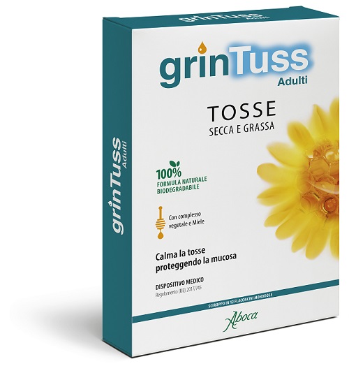 GRINTUSS ADULTI SCIROPPO 12 FLACONCINI MONODOSE - Pharmaleader