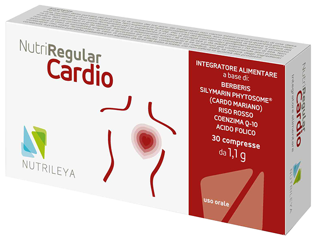 NUTRIREGULAR CARDIO 30 COMPRESSE - Pharmaleader