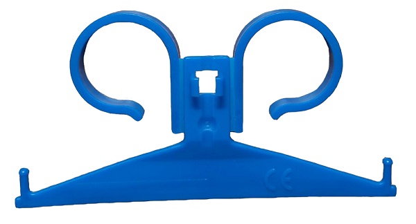 SUPPORTO DA LETTO PER SACCHE RACCOLTA URINA IN PLASTICA 5 PEZZI - Pharmaleader