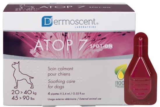 ATOP 7 SPOT-ON DOGS&CATS 20-40 KG 4 PIPETTE X 2,4 ML - Pharmaleader