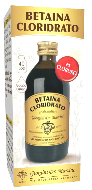 BETAINA CLORIDRATO LIQUIDO ANALCOLICO 200 ML - Pharmaleader