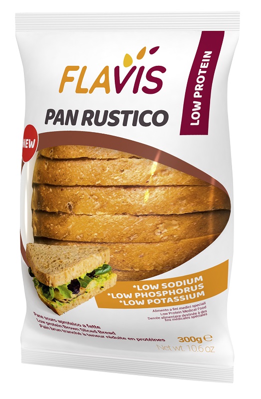 FLAVIS PAN RUSTICO APROTEICO 300 G - Pharmaleader