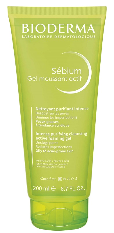 SEBIUM GEL MOUSSANT ACTIF 200 ML - scad.11/2025 - Pharmaleader