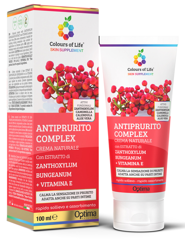 COLOURS OF LIFE SKIN SUPPLEMENTE ANTIPRURITO COMPLEX CREMA 100 ML - Pharmaleader