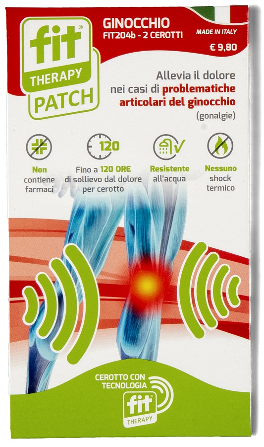 CEROTTO FIT THERAPY GINOCCHIO 2 PEZZI - Pharmaleader