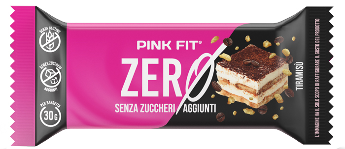PINK FIT BAR ZERO TIRAMISU' 30 G - Pharmaleader
