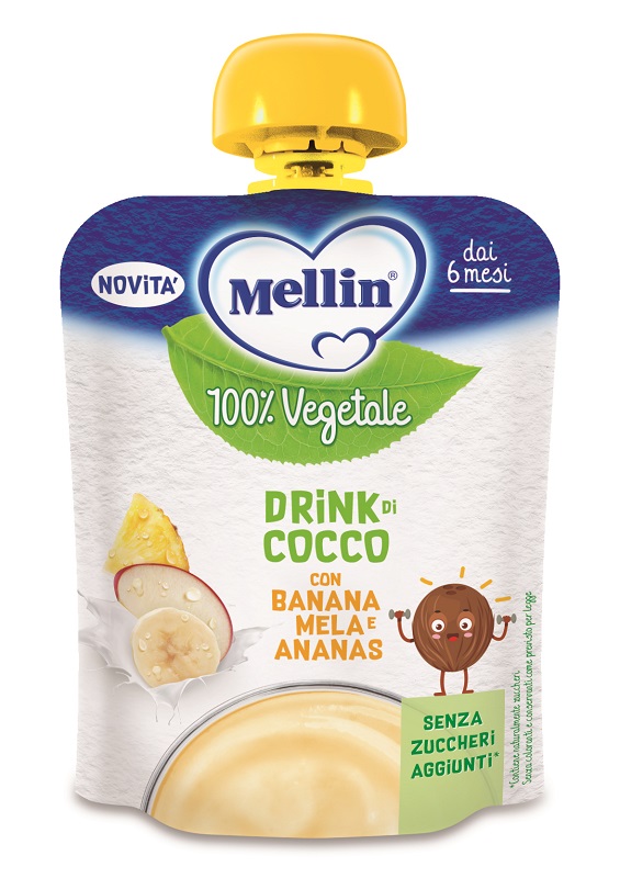 MELLIN POUCH COCCO MELA BANANA ANANAS 90 G - Pharmaleader
