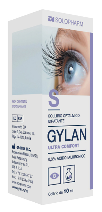 GYLAN ULTRA COMFORT GOCCE OFTALMICHE 10 ML - Pharmaleader