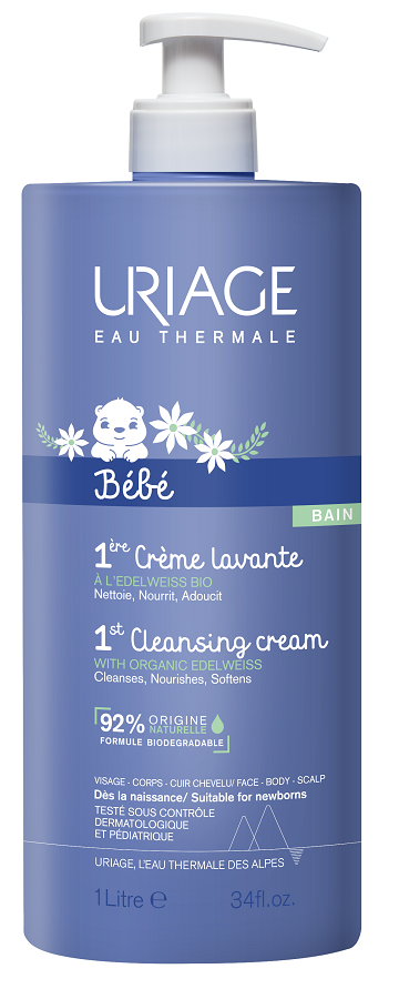 EAU THERMALE BEBE CREME LAVANTE 1 LITRO - Pharmaleader