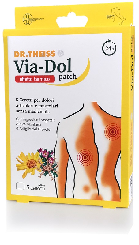 THEISS VIA-DOL PATCH EFFETTO TERMICO 5 PEZZI - Pharmaleader